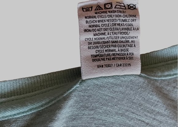 Pink Victorias Secret Women Short Sleeve TShirt Light Blue SZ Medium Pocket - Picture 7 of 7